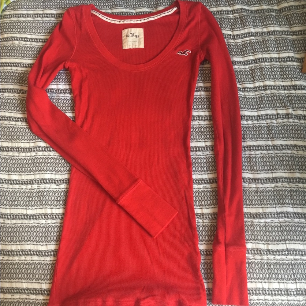2 for $12 Hollister Scoop Neck Long-sleeve Shirt